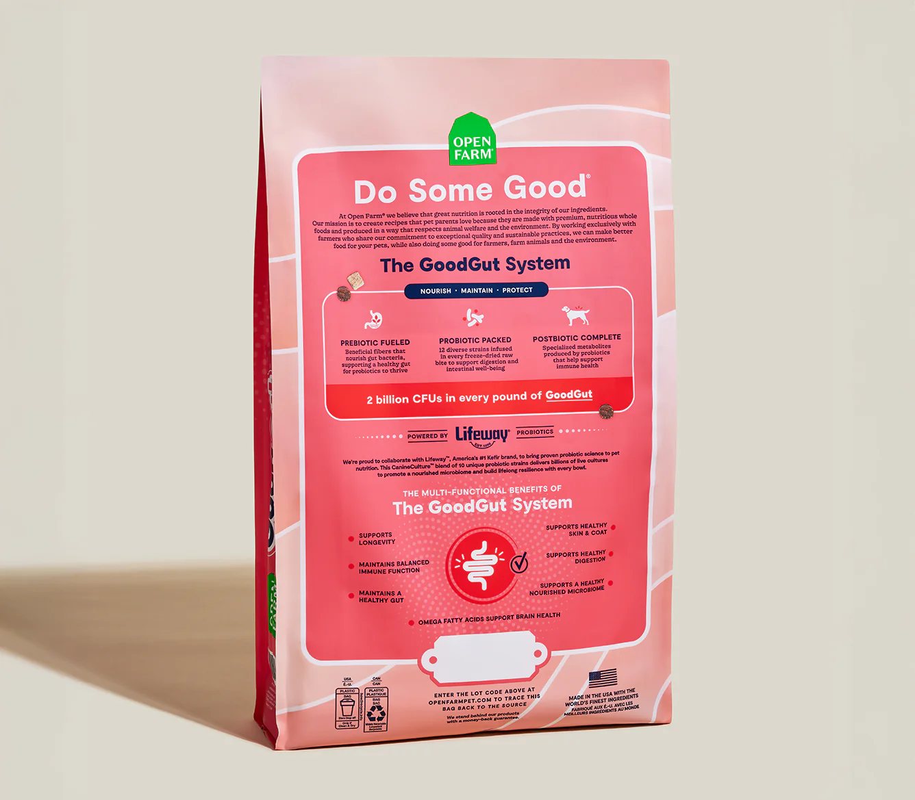 Open Farm GoodGut Grass-Fed Beef Dog Kibble - Image 5