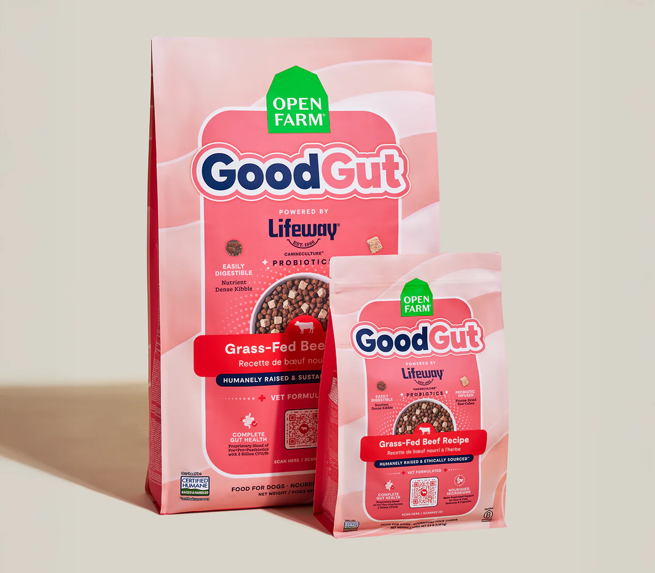 Open Farm GoodGut Grass-Fed Beef Dog Kibble - Image 6