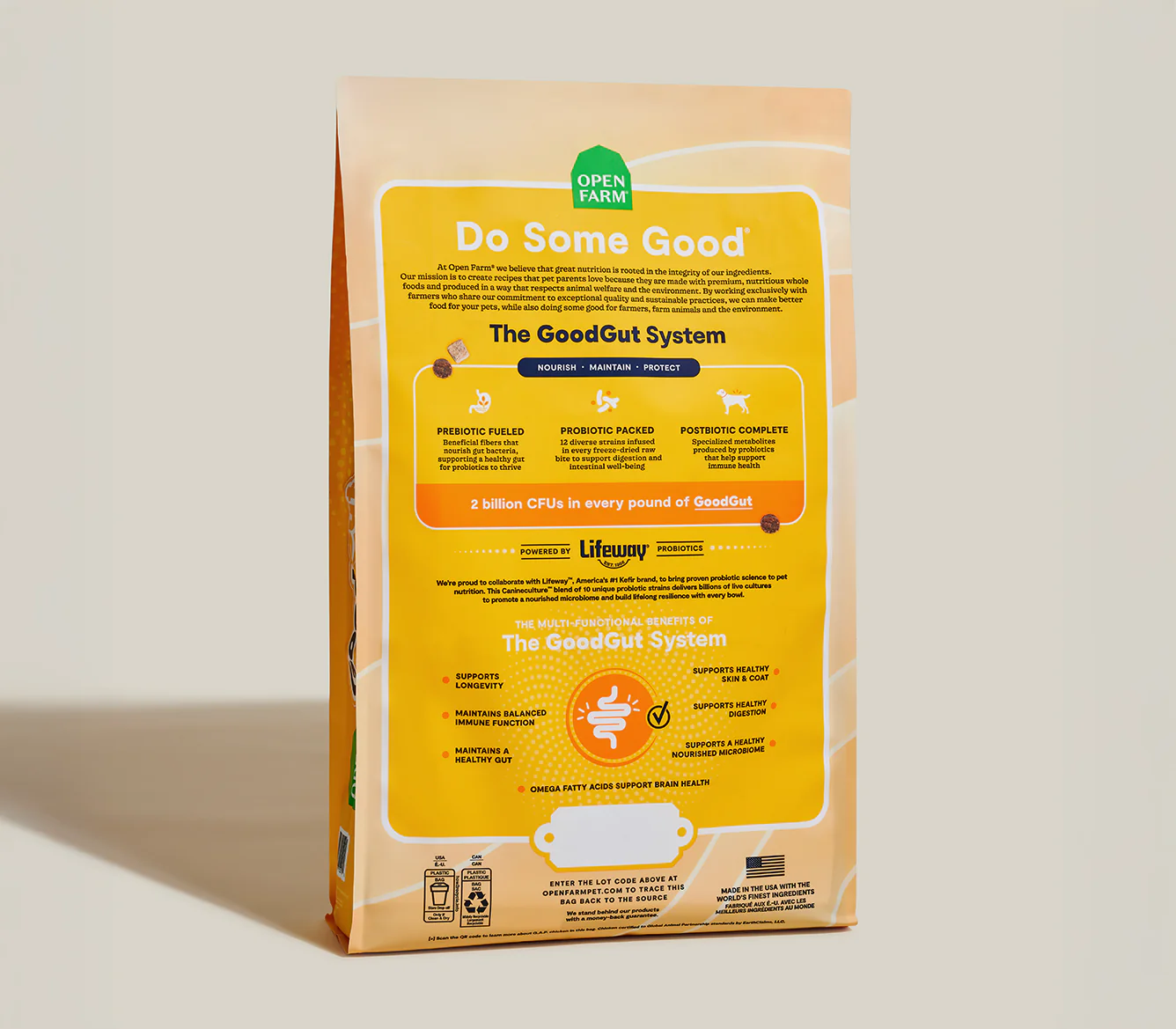 Open Farm GoodGut Harvest Chicken Dog Kibble - Image 4