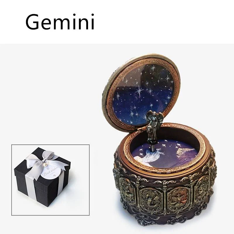 Twelve Constellation Gift Trojan Music Box - Image 16