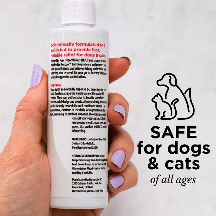 Wondercide RESCUE™ Ear Drops for Dogs & Cats - Image 7